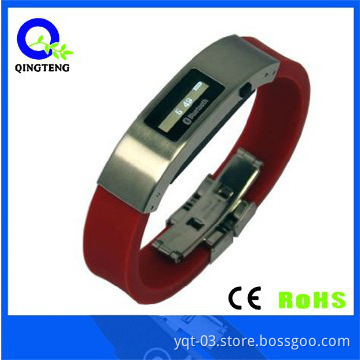 Special gift digital watch with bluetooth siliconeband